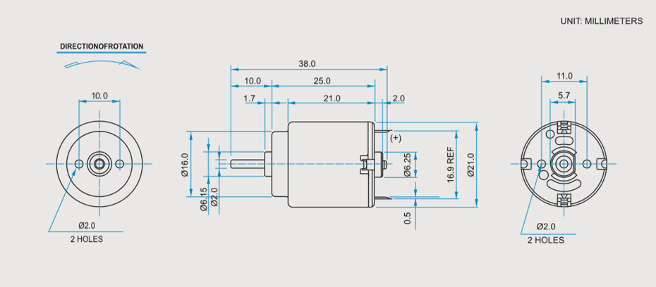SCRF-140貴金屬電刷馬達產(chǎn)品介紹